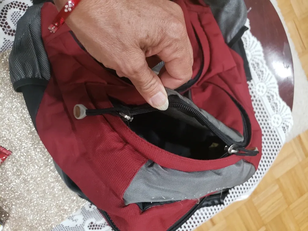 Jump Backpack - Red & Grey with bonus gift image indicator(3)