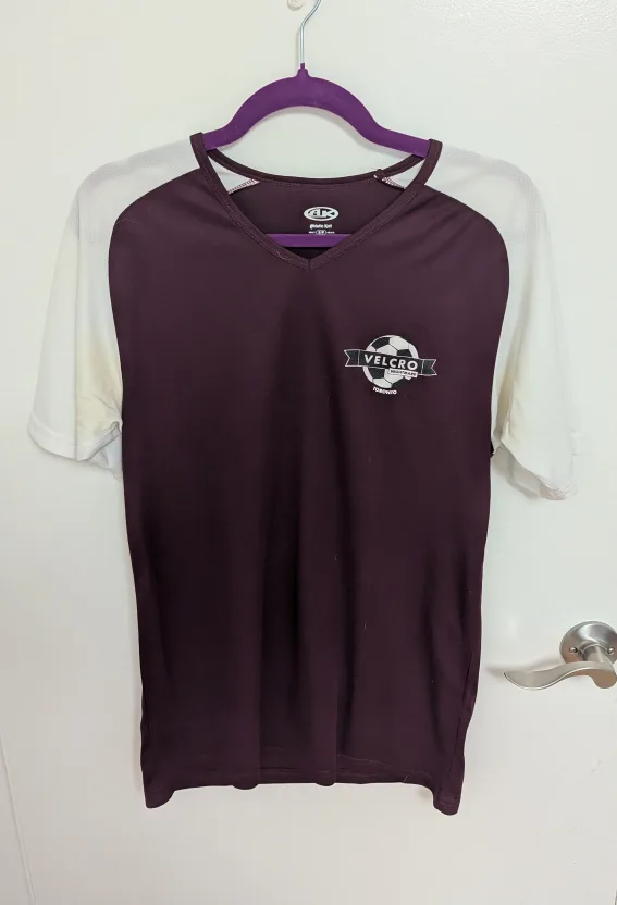 Athletic Knit Velcro Nightmare Soccer Jersey - Size Small thumbnail