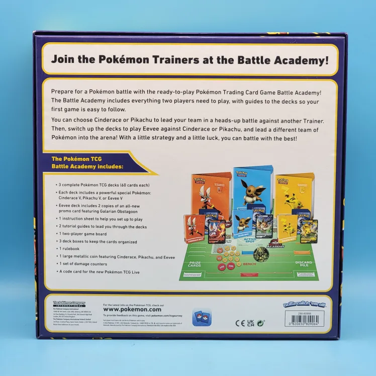 🥳VGC🤩 Pokémon BATTLE ACADEMY Trading Card Game COMPLETE image indicator(8)