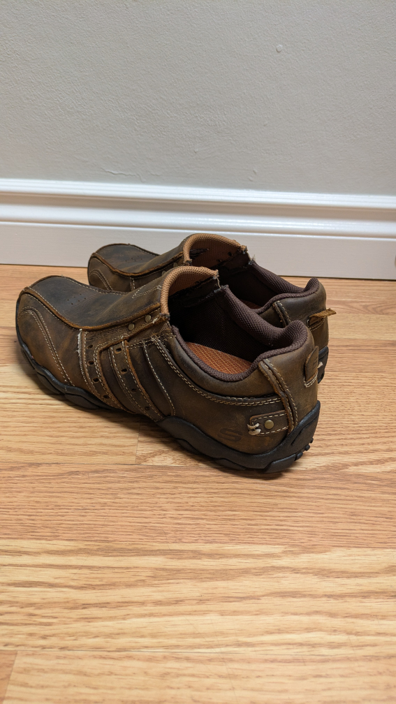 Skechers Relaxed Fit Men's Leather Loafers Size 10 - photo 4