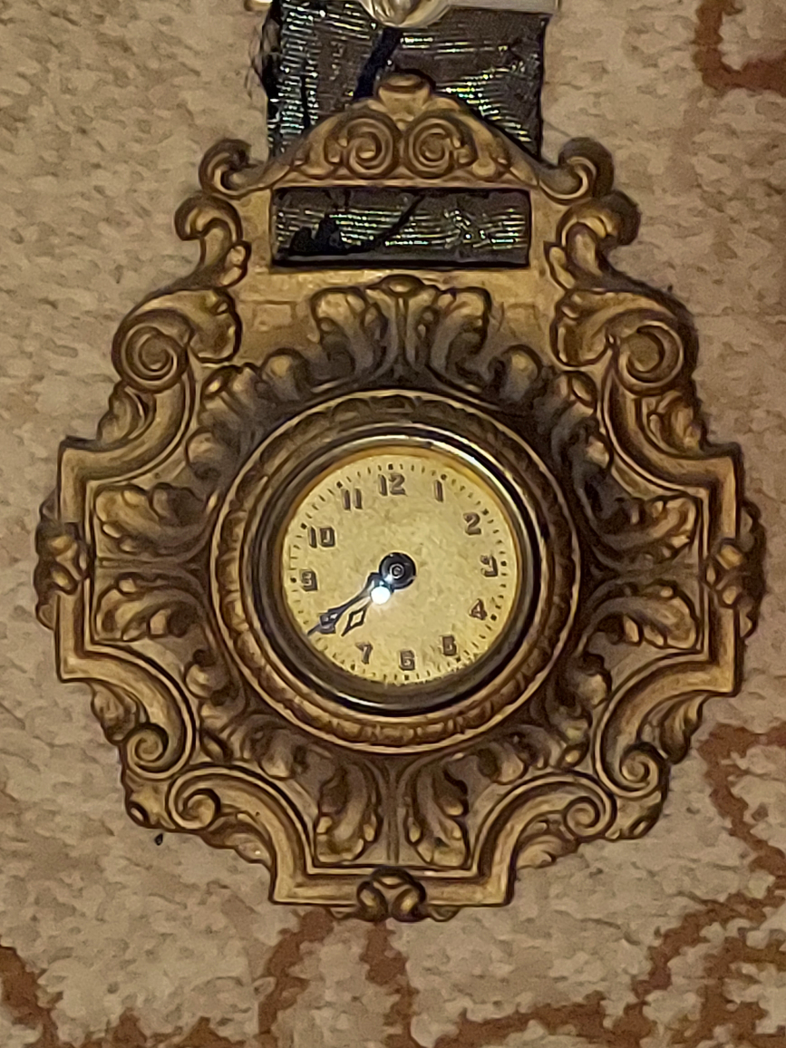 Vintage Gilbert Miniature Wall Clock - photo 2