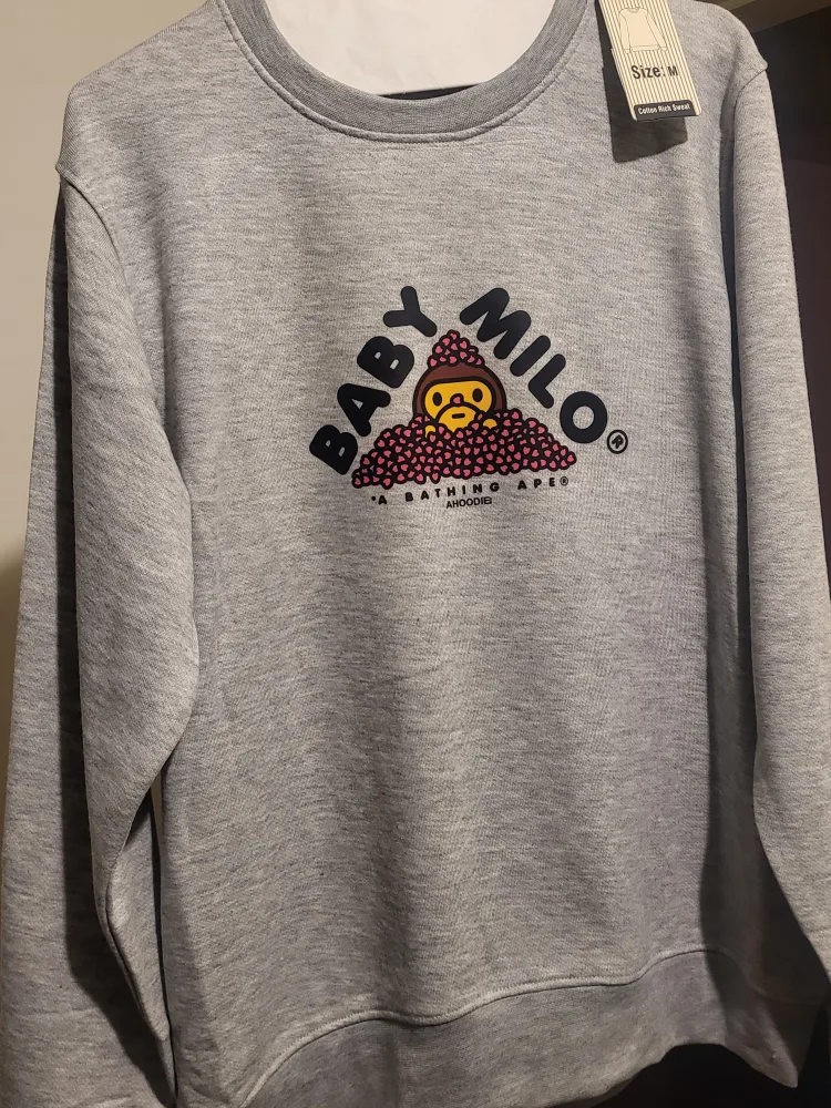 Baby Milo A Bathing Ape Crewneck - Size M thumbnail