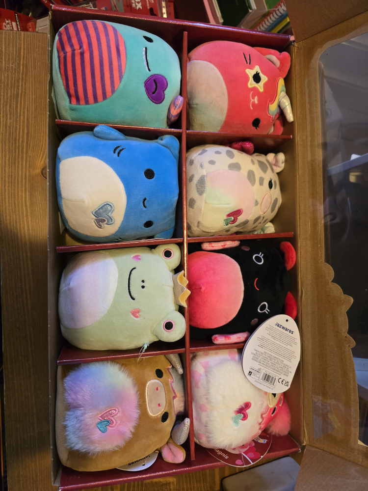 New Squishmallows 8-Pack