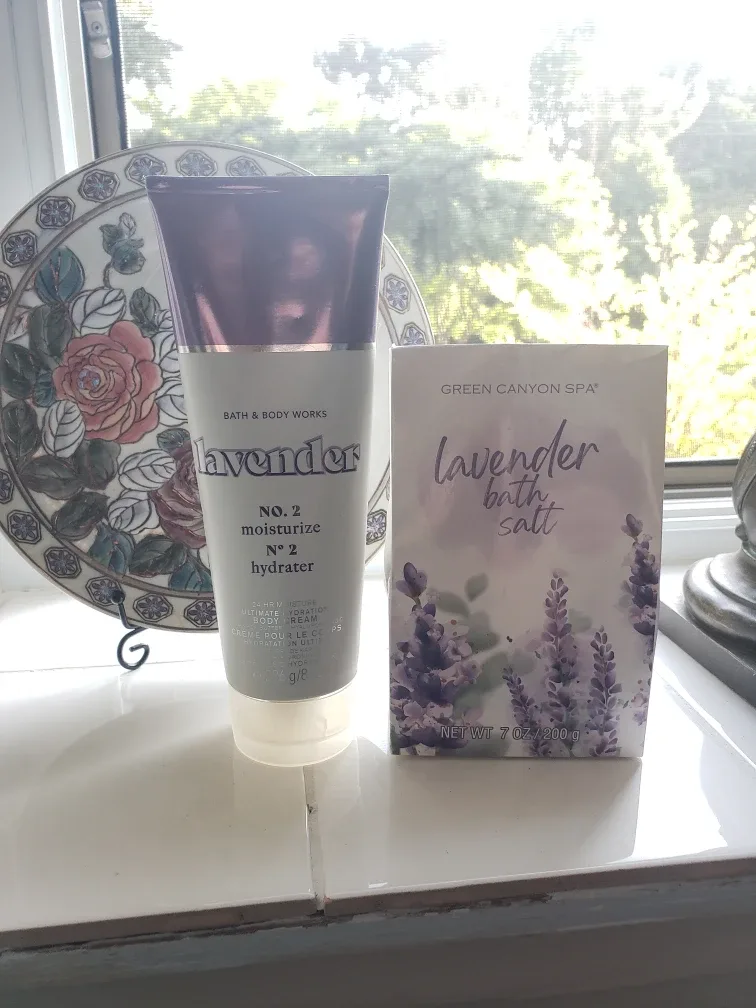 Lavender Body Cream & Bath Salt 🧡 thumbnail