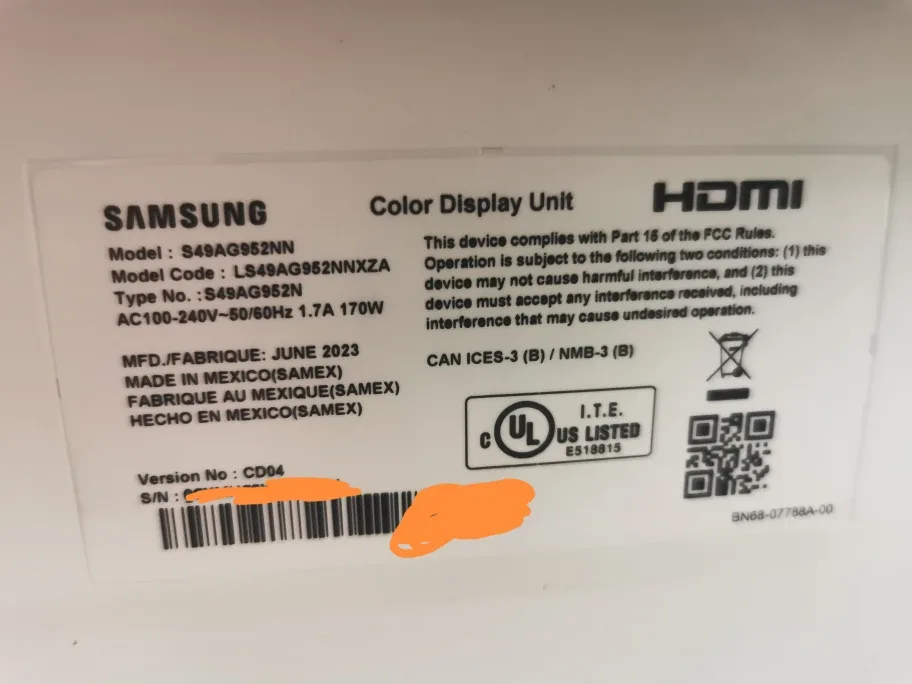 Samsung NEO G9 MONITOR 49" (5120 x 1440) image indicator(3)