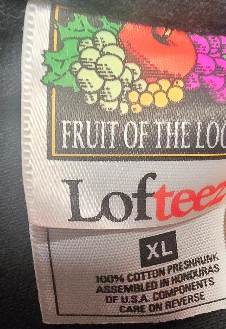 Fruit of the Loom Tyson vs Botha Black XL T-Shirt image indicator(3)