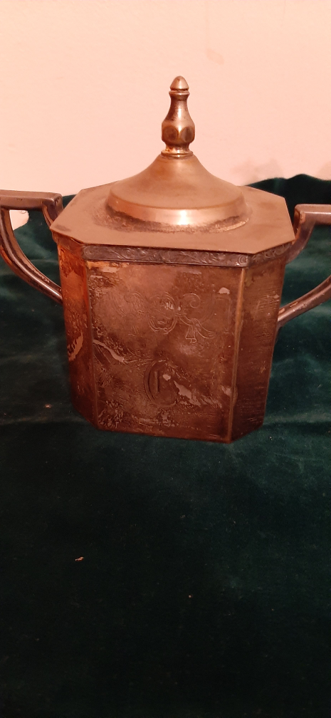 Silver Plate 5 piece Teapot/Coffee Set - photo 4