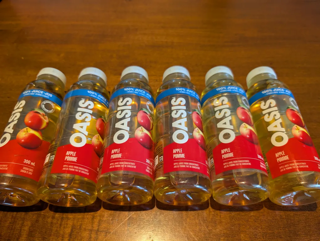 Oasis Apple Juice 300 mL thumbnail