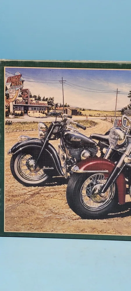 Cobble Hill  Motorcycle Puzzle 1000 Piece Complete image indicator(2)