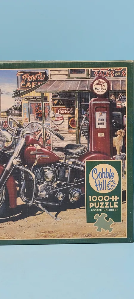 Cobble Hill  Motorcycle Puzzle 1000 Piece Complete image indicator(3)