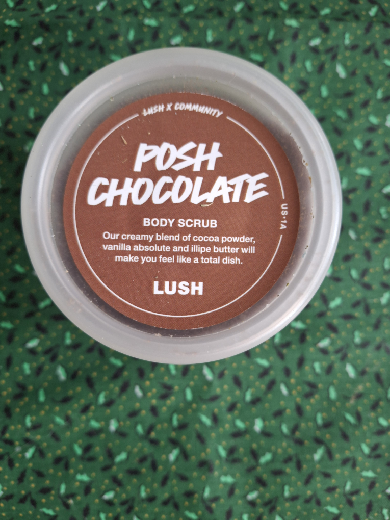 Lush Posh Chocolate Body Scrub