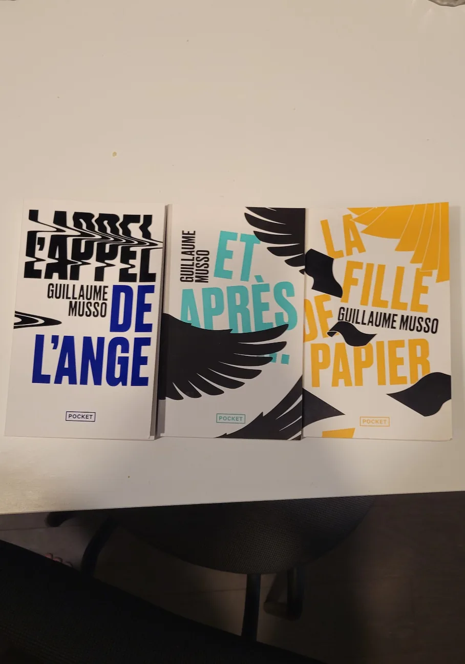 French Guillaume Musso Pocket Books (3) thumbnail