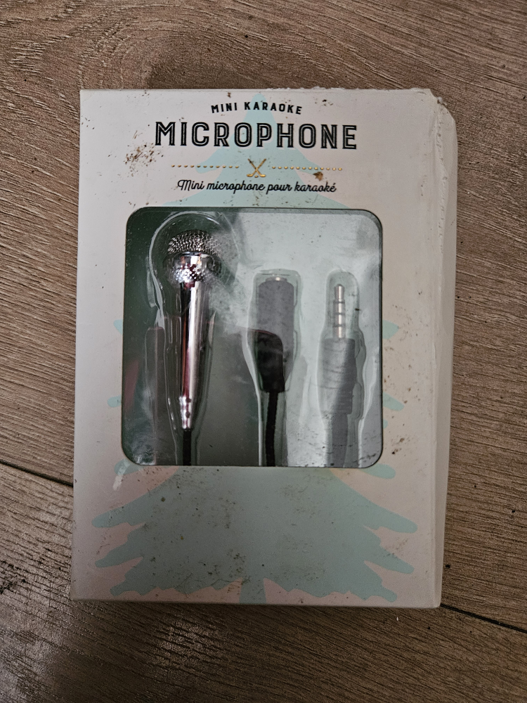 #freecycle Mini Karaoke Microphone - New in Box