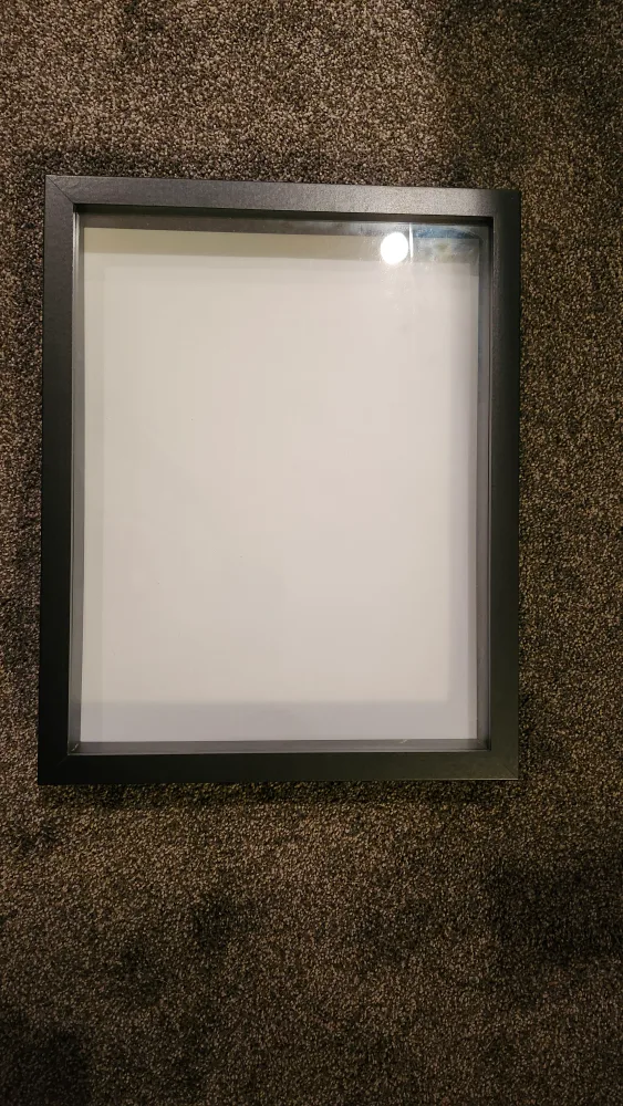 Black Shadow Box Frame 11x14 thumbnail