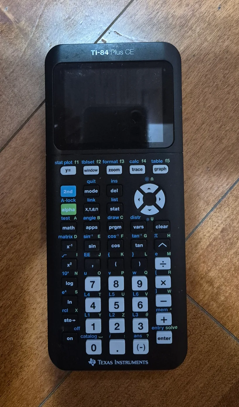TI-84 Plus CE Graphing Calculator thumbnail