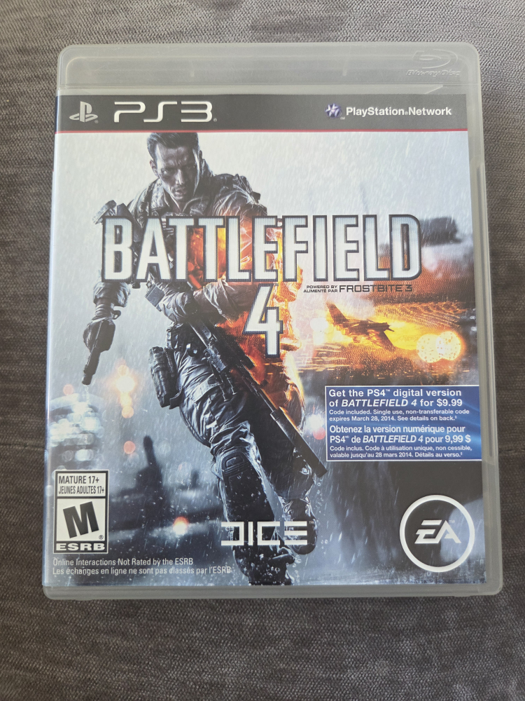 Battlefield 4 PS3 Game