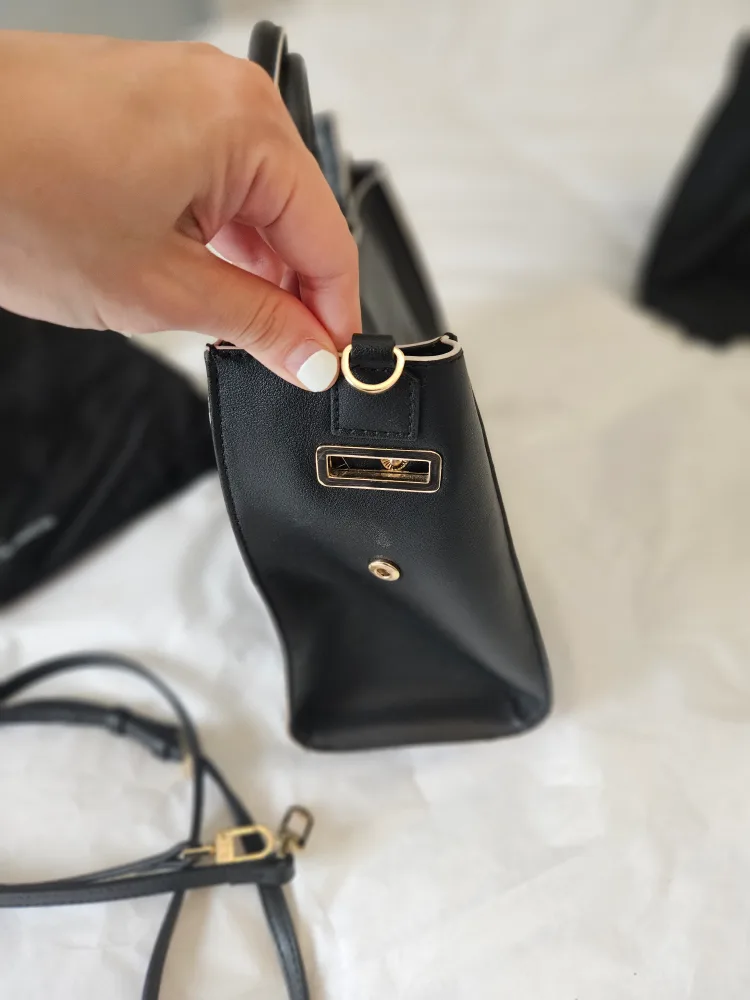 Elisabetta Franchi Black Tote Bag image indicator(8)