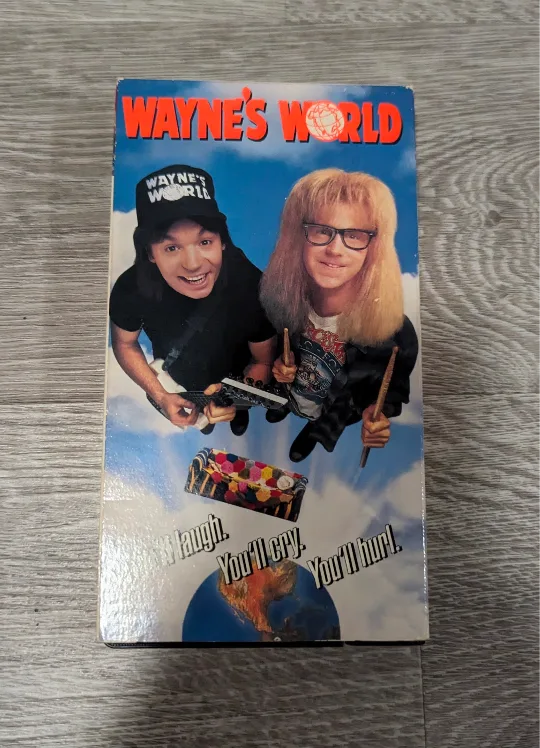 Wayne's World VHS Tape Movie thumbnail
