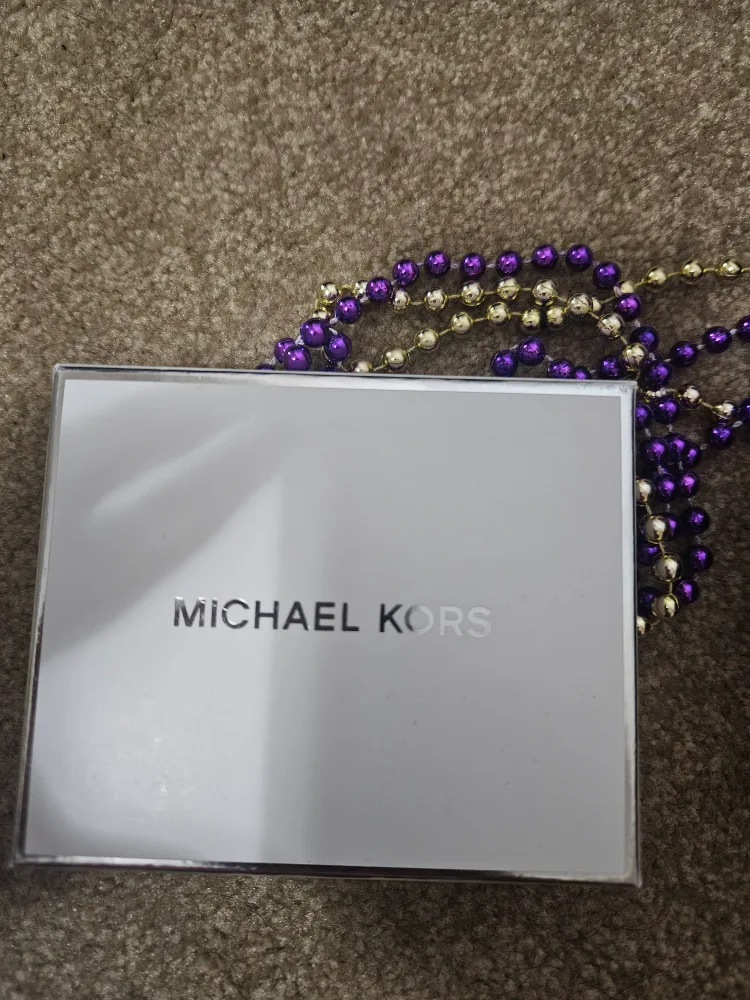 Michael Kors Brown Leather Wallet - New in Box! thumbnail