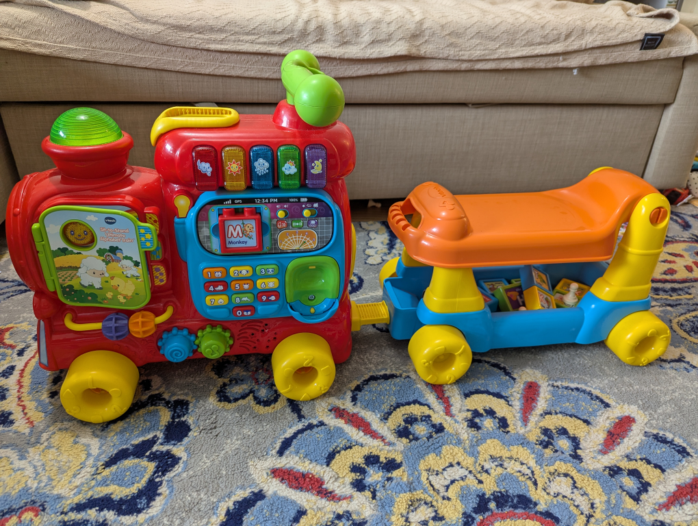 VTech Sit-to-Stand Alphabet Train