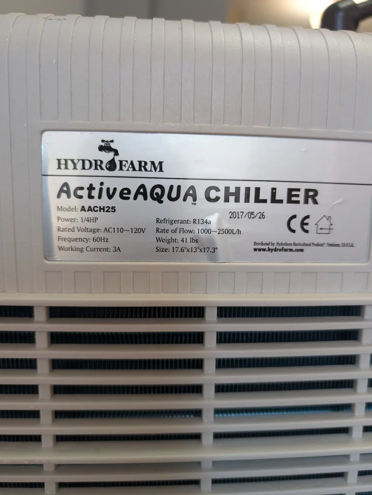 AACH25 Aquarium Water Chiller image indicator(9)