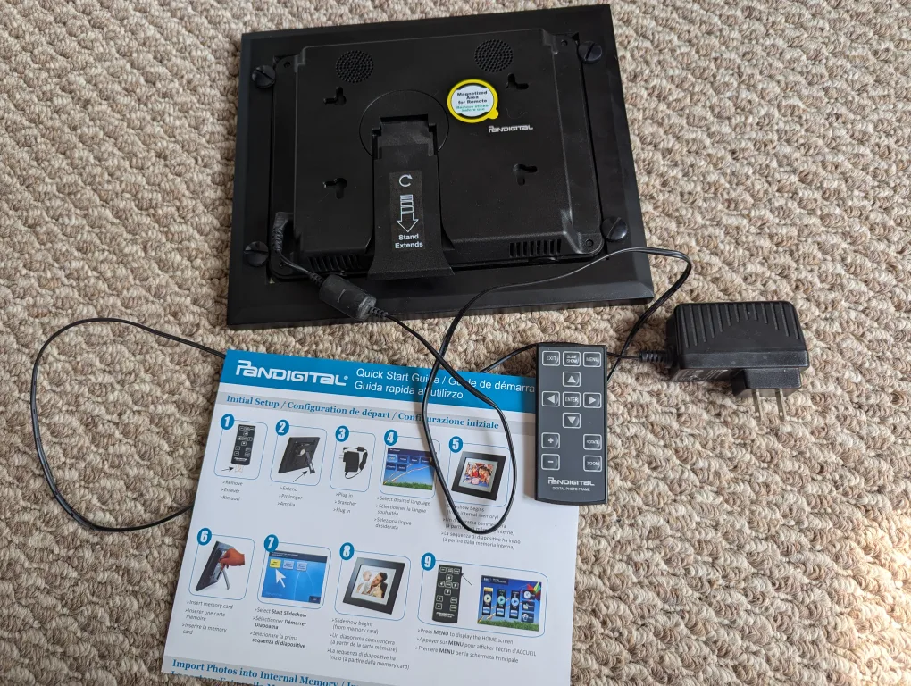 Pandigital Digital Photo Frame CASH ONLY SERIOUS BUYERS ONLY image indicator(3)