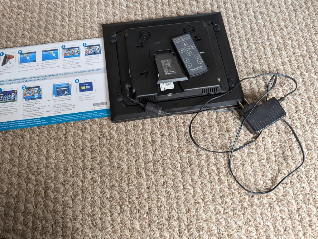 Pandigital Digital Photo Frame CASH ONLY SERIOUS BUYERS ONLY image indicator(6)