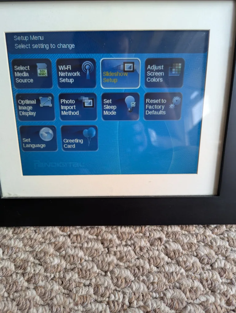 Pandigital Digital Photo Frame CASH ONLY SERIOUS BUYERS ONLY image indicator(7)