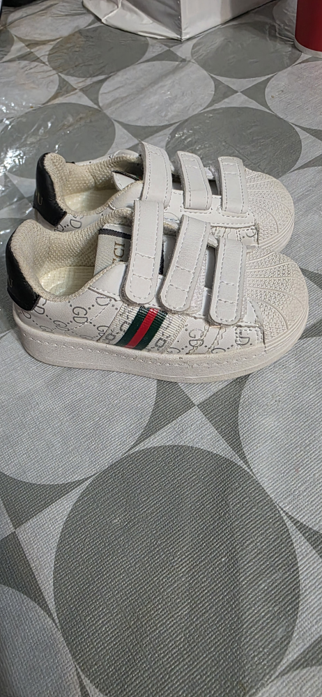 White Sneakers with Straps - photo 3