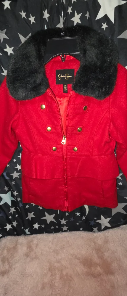 Jessica Simpson Red Coat - Size 6X thumbnail