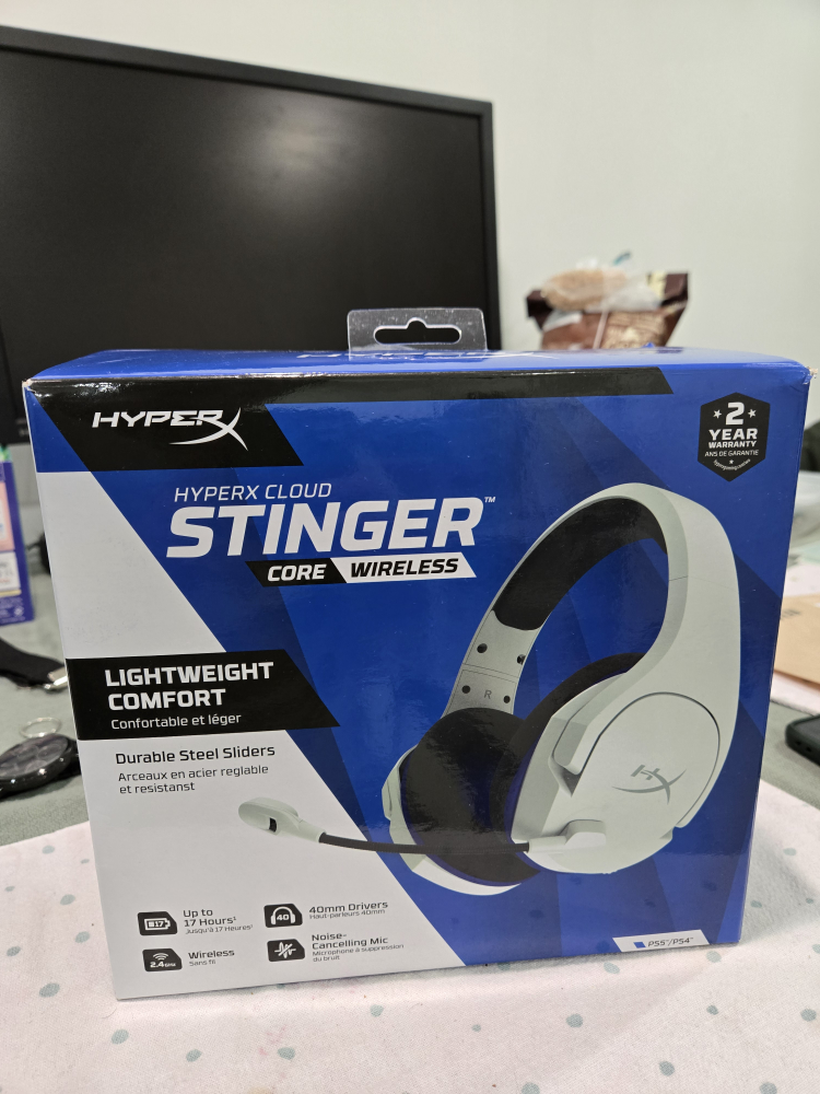HyperX Cloud Stinger Core Wireless Headset - New