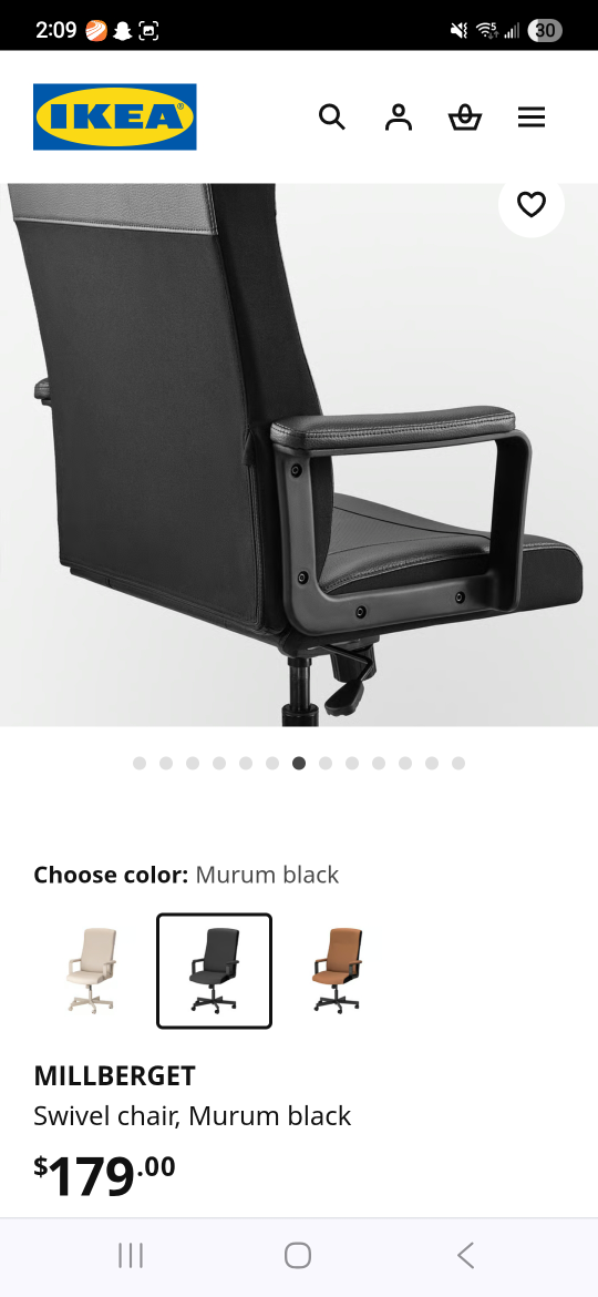 IKEA Millberget computer chair - photo 3