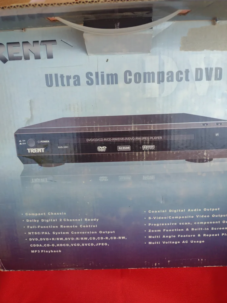 Trent Ultra Slim Compact DVD Player thumbnail