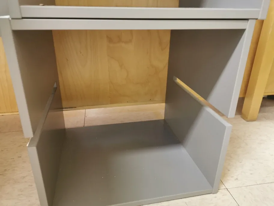 Grey Stackable Storage Shelves image indicator(2)