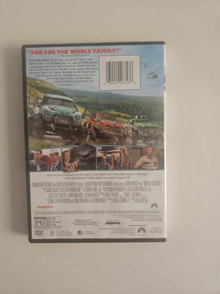 Monster Trucks DVD 🧡 - photo 2