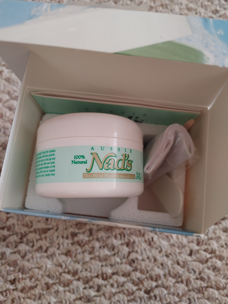 Hair removal gel Aussie Nad's No-Heat - New