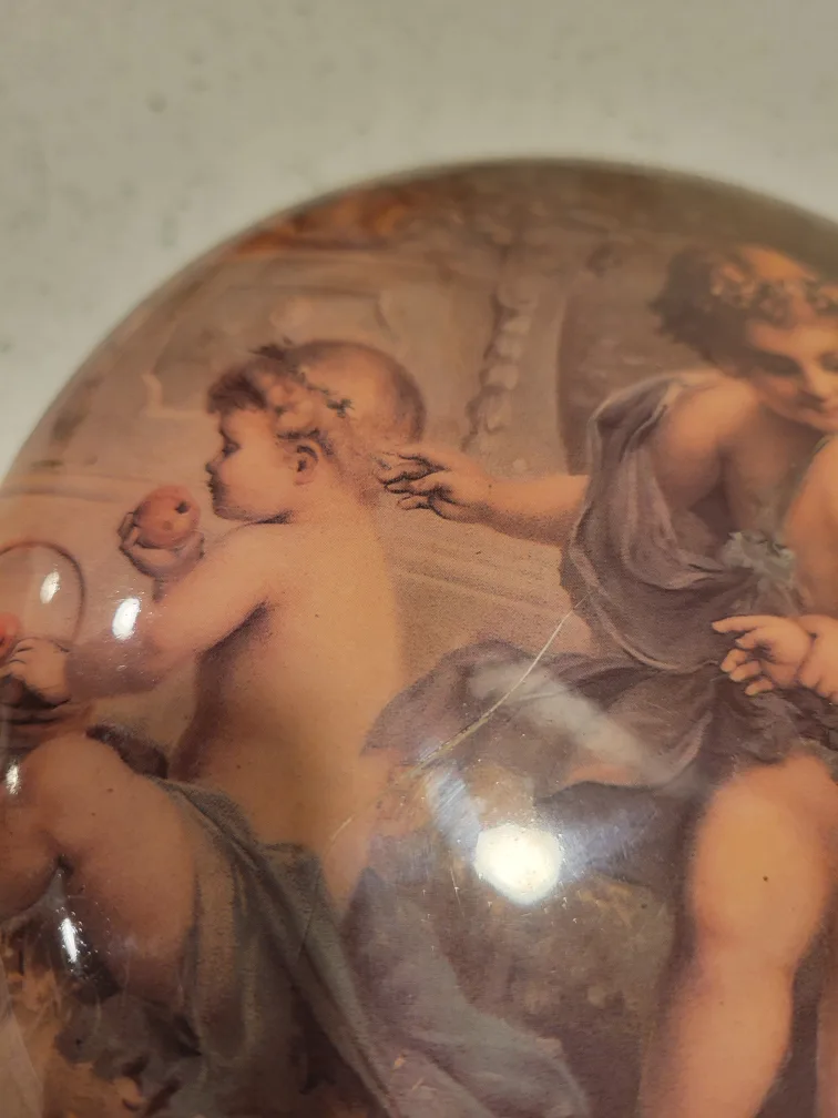 Vintage Cherub Trinket Box image indicator(5)