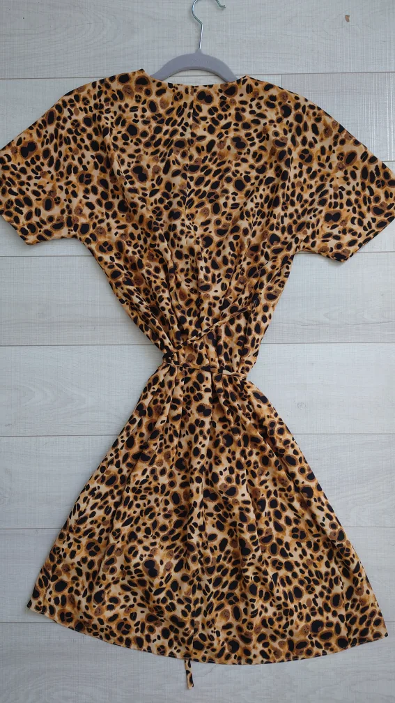 Babaton Leopard Print Dress - Size XS image indicator(4)