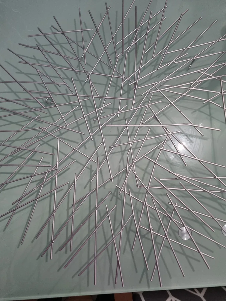 Silver Metal wall  Decor thumbnail