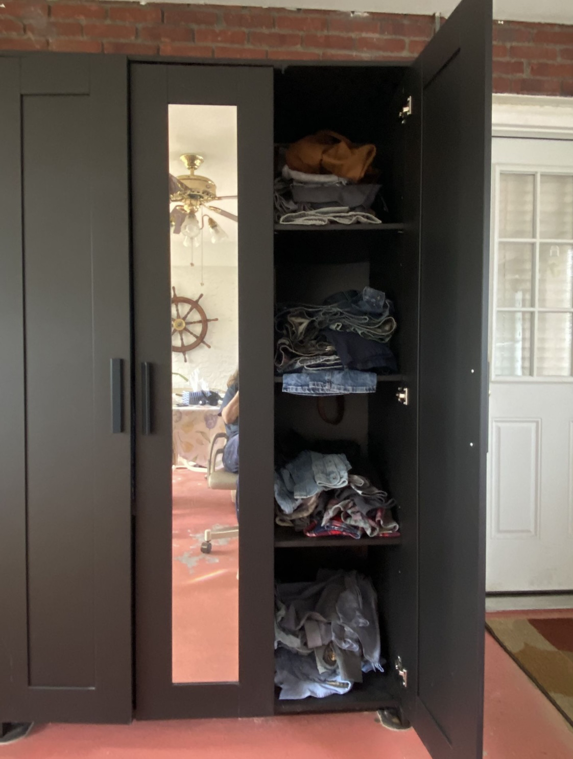 IKEA Closet 3 doors with mirror as NEW - photo 4