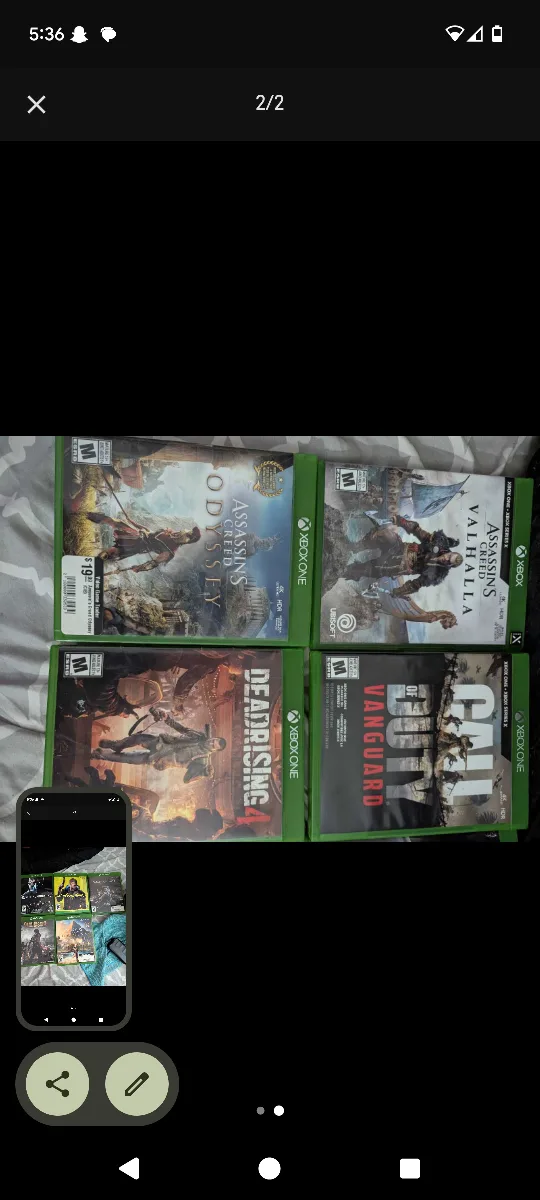 Xbox One Games - Assassin's Creed, COD, Mortal Kombat
