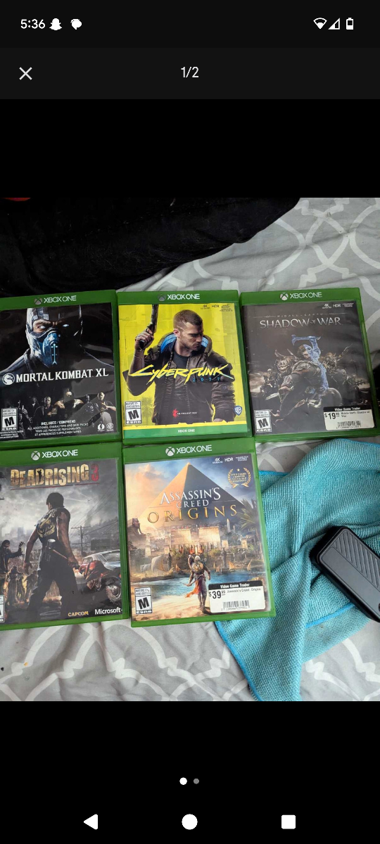 Xbox One Games - Assassin's Creed, COD, Mortal Kombat - photo 2
