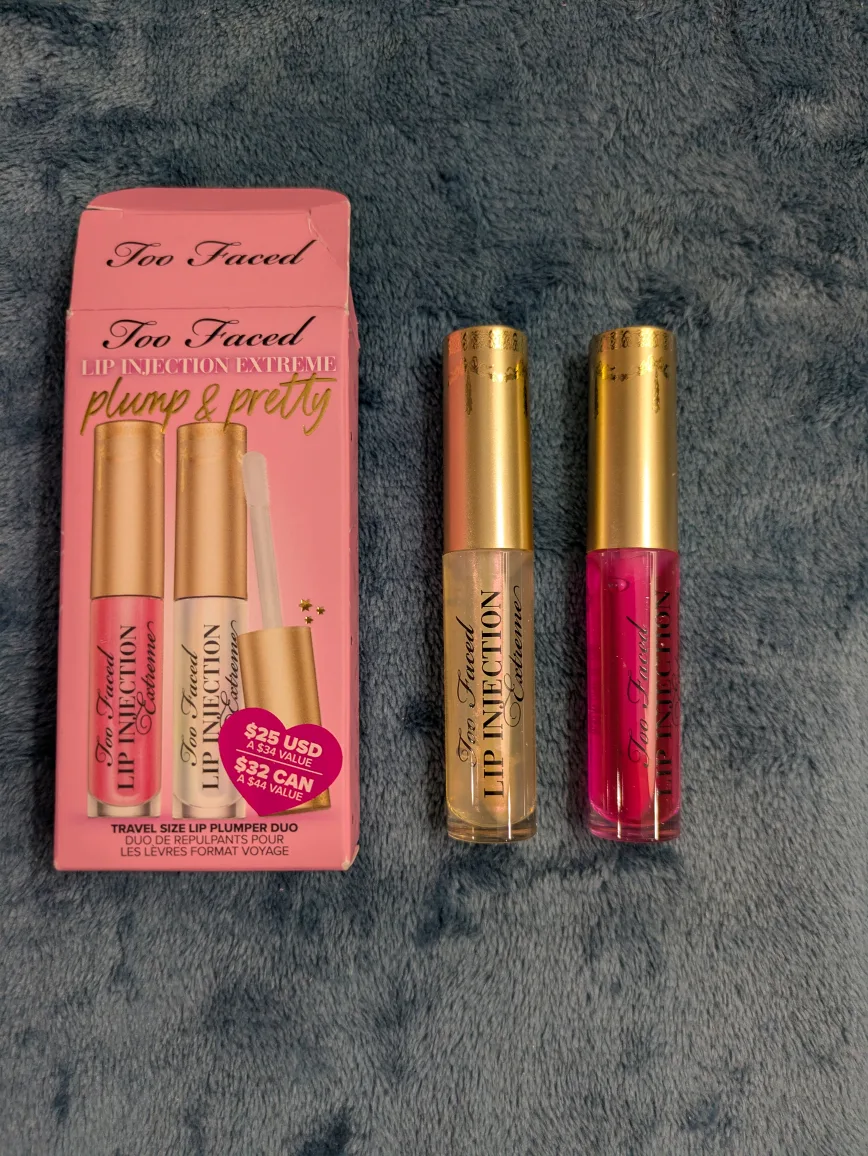 Too Faced Lip Injection Extreme Plump & Pretty Duo