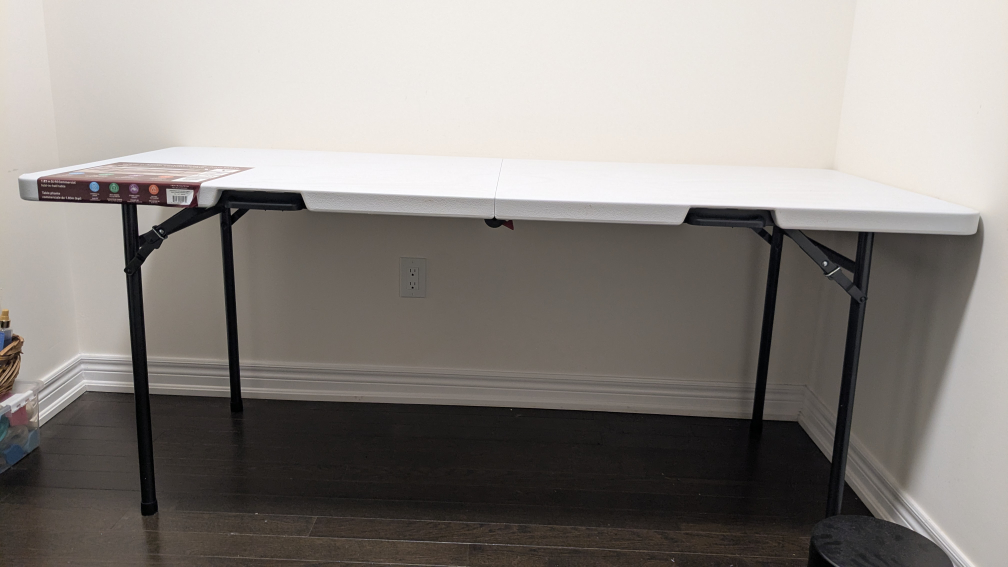 Commercial Fold-in-Half Table - 6 ft - photo 3