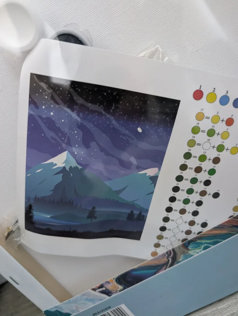 Paint Your Own Landscape Canvas - NEW image indicator(3)