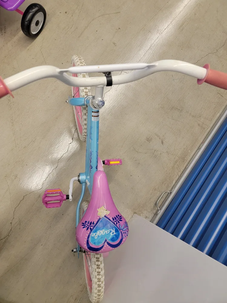 Raleigh Raggle 14-inch Kids Bike - Blue/Pink image indicator(3)