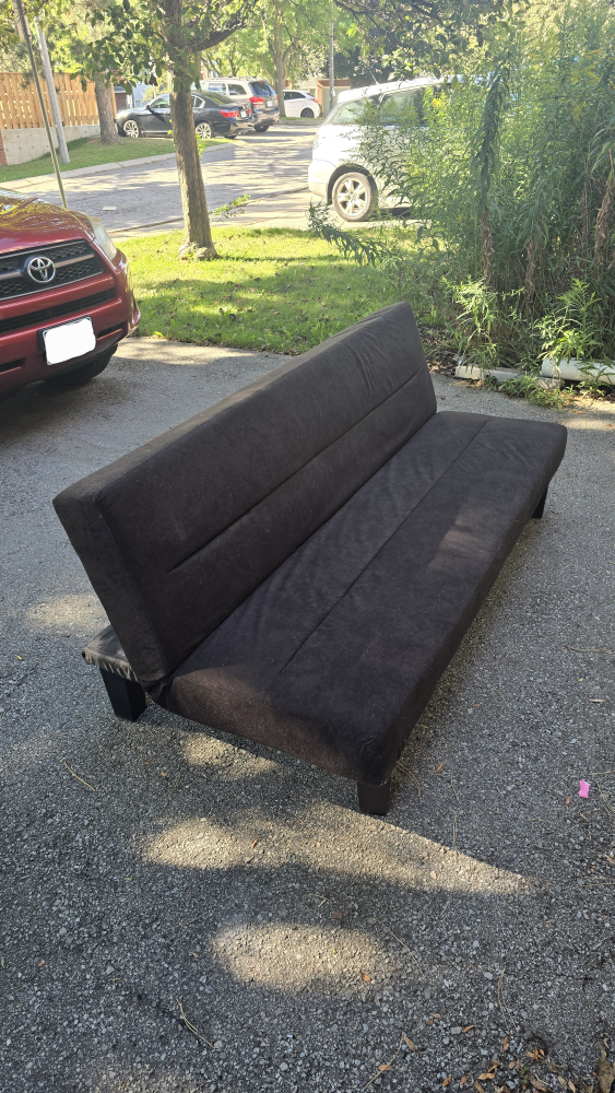 Black Futon Sofa