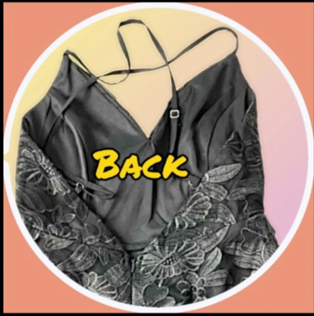 NWOT XL Prom, Party, Cocktail Lulu's Floral Skater Mini Dress image indicator(7)