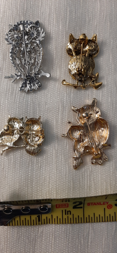 Owl Brooch Pins - $10. each - photo 4