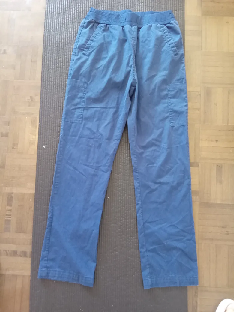 Blue Corduroy nursing  Pants - Size M thumbnail